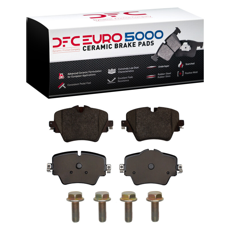 DFC 15-25 BMW X1 (USA/Canada) Front Euro 5000 Ceramic Brake Pads and Hardware Kit