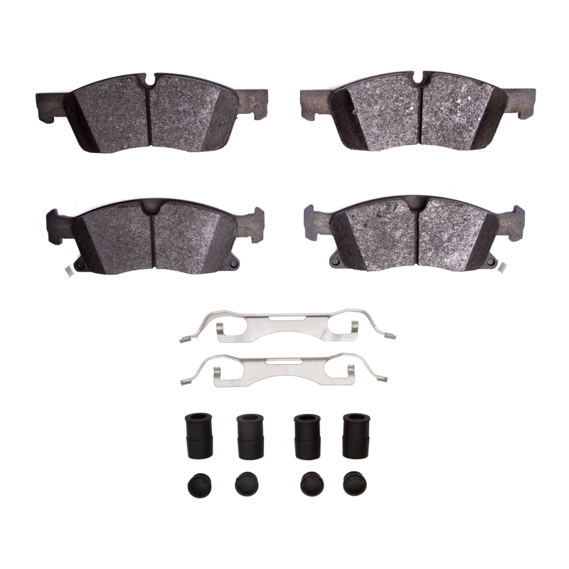DFC 12-25 Dodge Durango Front Euro 5000 Ceramic Brake Pads and Hardware Kit