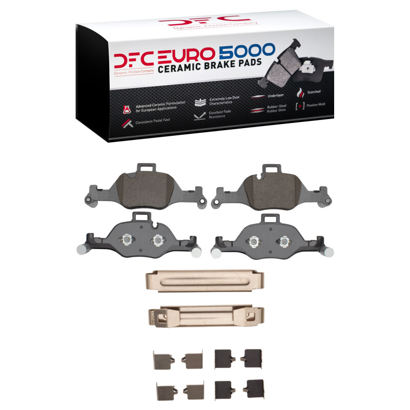 DFC 17-25 BMW 430i xDrive Front Euro 5000 Ceramic Brake Pads and Hardware Kit