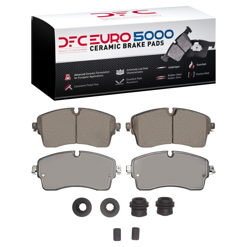 DFC 18-25 Jaguar E-Pace Front Euro 5000 Ceramic Brake Pads and Hardware Kit