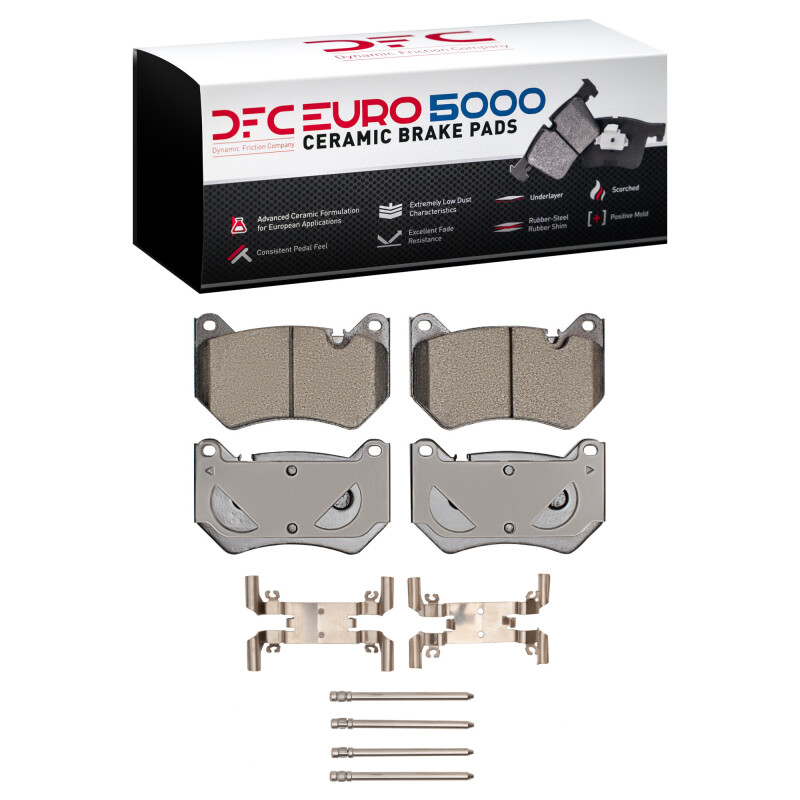 DFC 18-25 Audi Q5 (USA/Canada) Except Hybrid Front Euro 5000 Ceramic Brake Pads and Hardware Kit