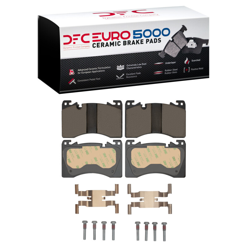 DFC 22-24 Land Rover Range Rover Front Euro 5000 Ceramic Brake Pads and Hardware Kit