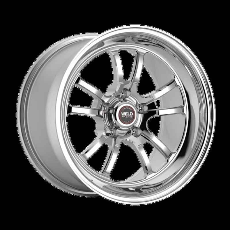 Weld S70 RT-S 18x9in / 5x120 BP / 6.1in. BS - Polished Center - Polished Shell Wheel