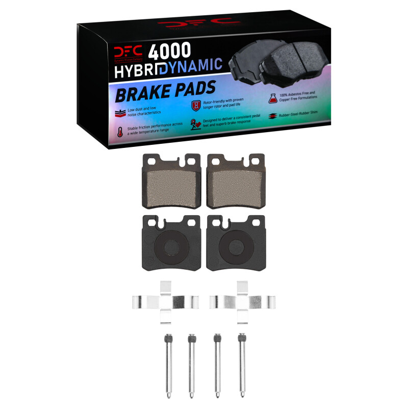 DFC 87-00 Mercedes-Benz SL500 Rear 4000 HybriDynamic Brake Pads and Hardware Kit