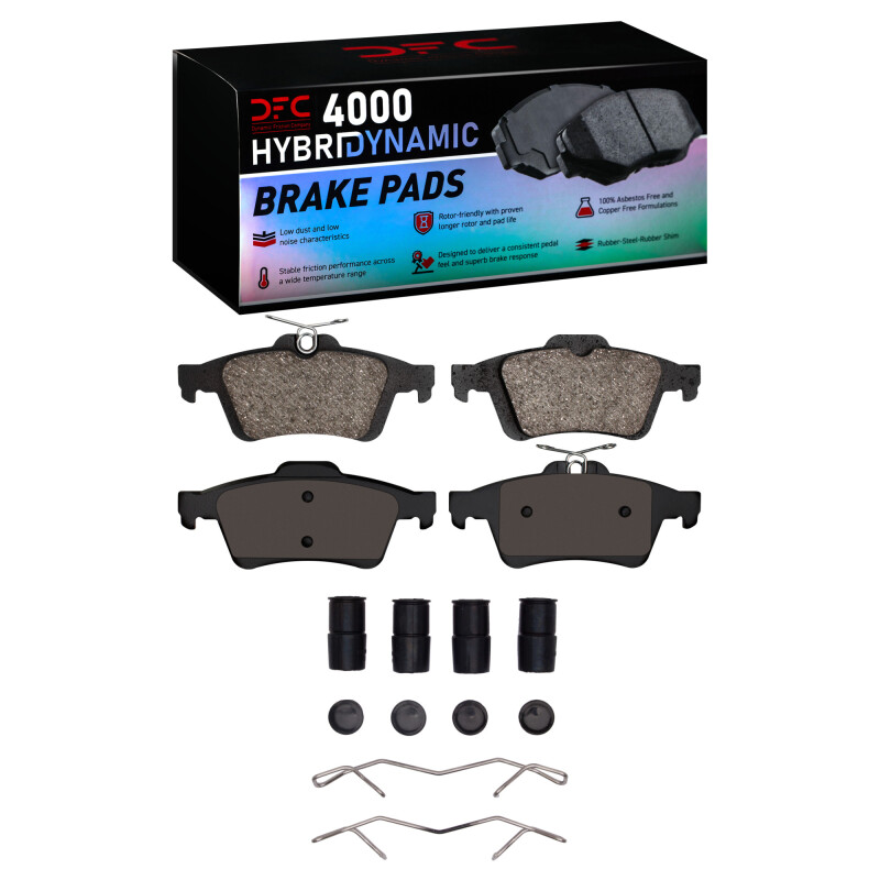 DFC 03-23 Cadillac BLS (Mexico) Rear 4000 HybriDynamic Brake Pads and Hardware Kit