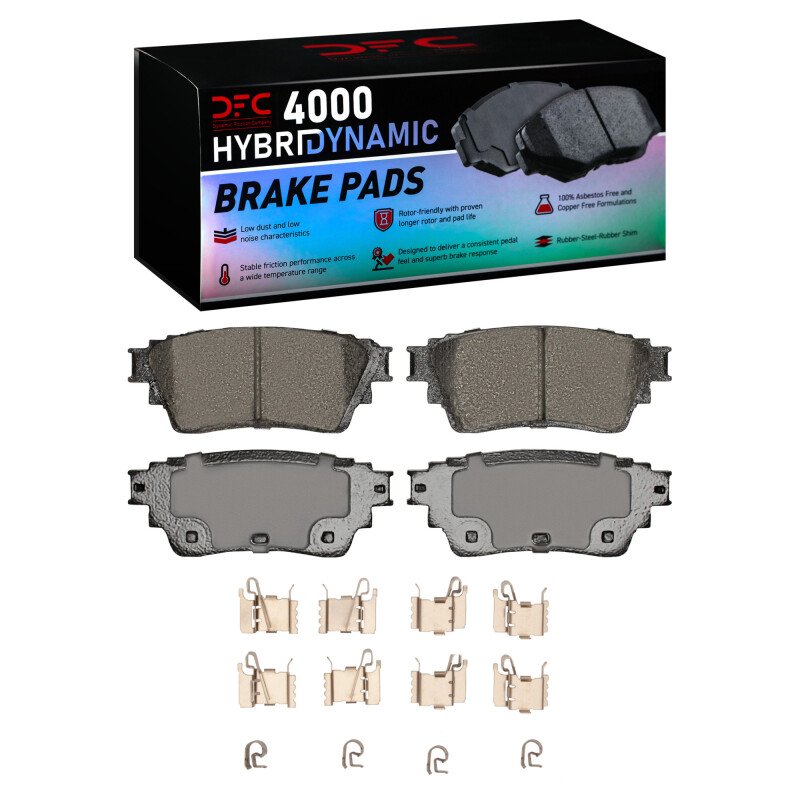 DFC 19-25 Nissan Kicks Rear 4000 HybriDynamic Brake Pads and Hardware Kit