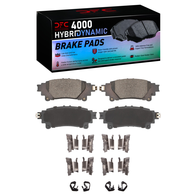 DFC 13-20 Lexus RC300 Rear 4000 HybriDynamic Brake Pads and Hardware Kit