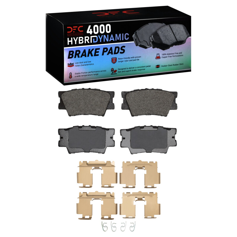DFC 07-24 Lexus ES350 Rear 4000 HybriDynamic Brake Pads and Hardware Kit