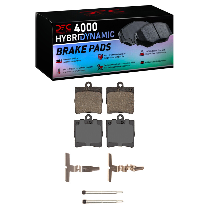 DFC 96-15 Chrysler Crossfire Rear 4000 HybriDynamic Brake Pads and Hardware Kit