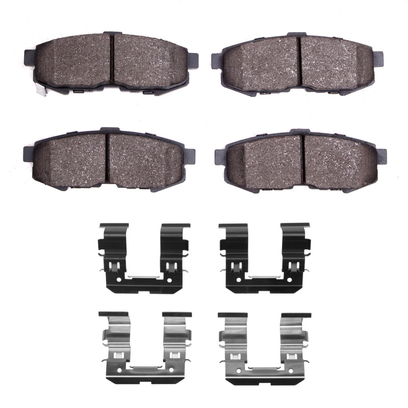 DFC 04-06 Mazda MPV Rear 4000 HybriDynamic Brake Pads and Hardware Kit