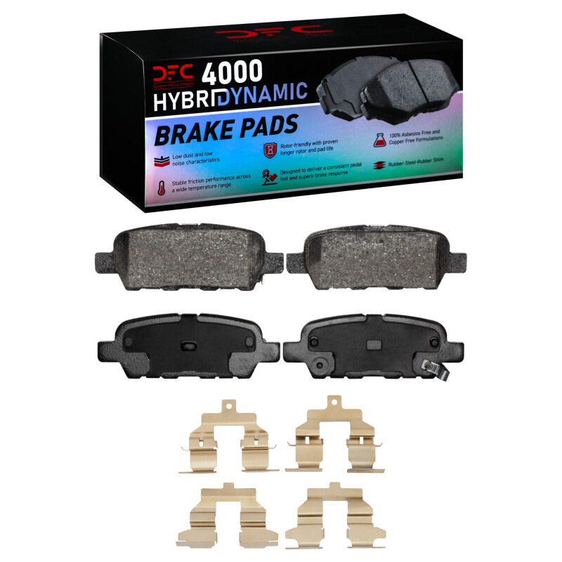 DFC 02-25 Nissan Sentra Rear 4000 HybriDynamic Brake Pads and Hardware Kit