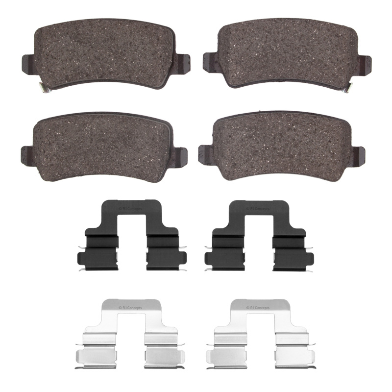 DFC 16-17 Hyundai Azera Rear 4000 HybriDynamic Brake Pads and Hardware Kit