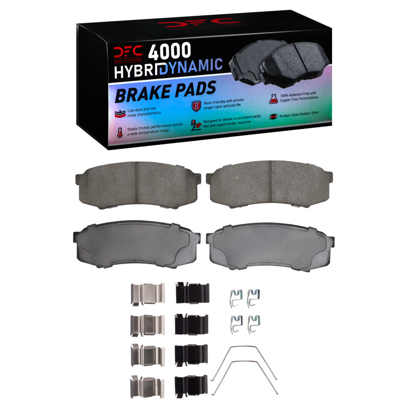 DFC 93-24 Lexus LX450 Rear 4000 HybriDynamic Brake Pads and Hardware Kit