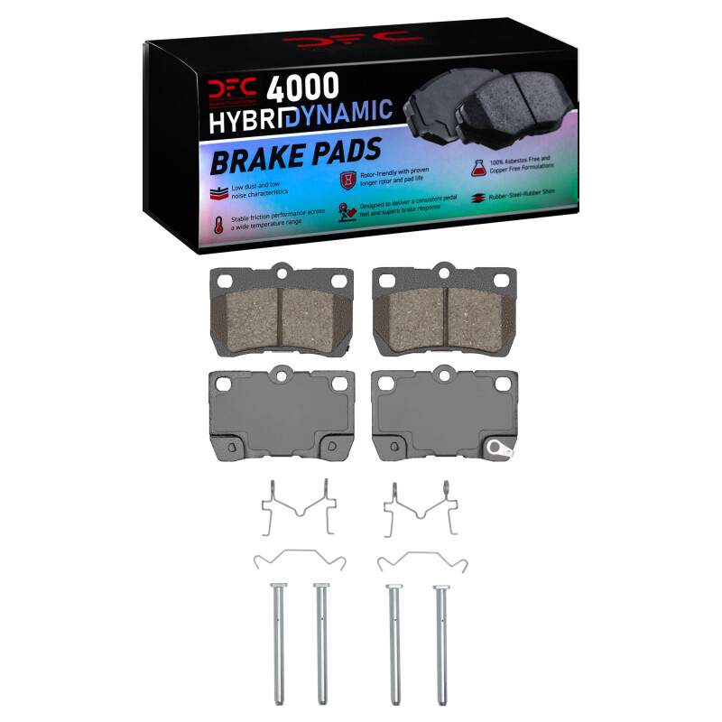 DFC 06-13 Lexus GS460 Rear 4000 HybriDynamic Brake Pads and Hardware Kit