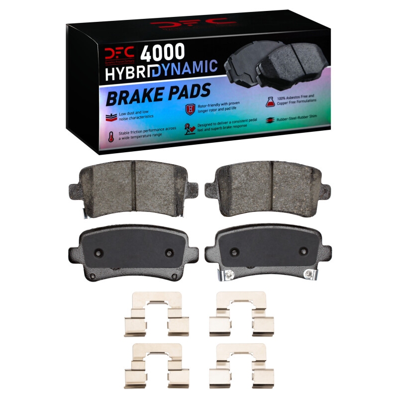 DFC 11-16 Buick LaCrosse Rear 4000 HybriDynamic Brake Pads and Hardware Kit