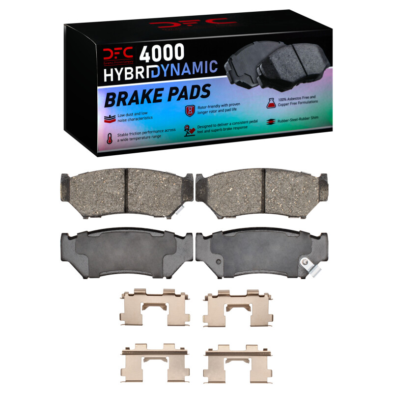 DFC 91-04 Chevrolet/Geo Tracker Front 4000 HybriDynamic Brake Pads and Hardware Kit