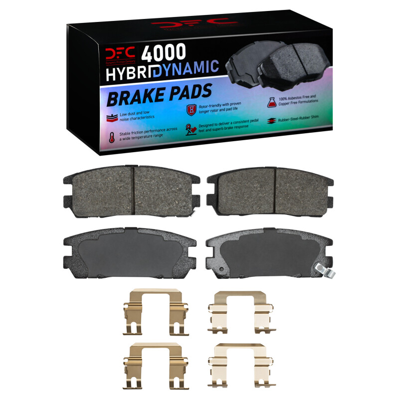 DFC 92-04 Acura SLX Rear 4000 HybriDynamic Brake Pads and Hardware Kit