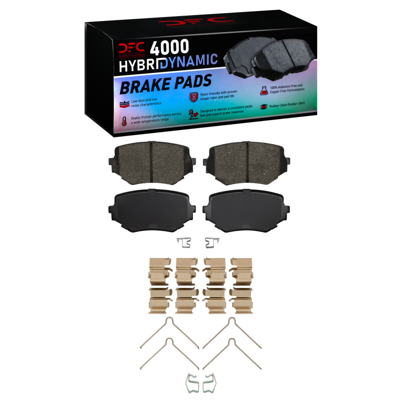 DFC 96-08 Chevrolet Tracker Front 4000 HybriDynamic Brake Pads and Hardware Kit