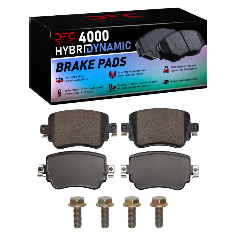 DFC 15-22 Audi Q3 Rear 4000 HybriDynamic Brake Pads and Hardware Kit
