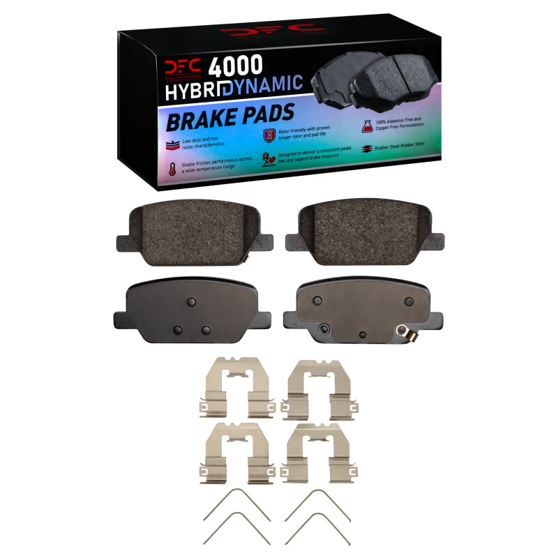 DFC 19-25 Hyundai Palisade Rear 4000 HybriDynamic Brake Pads and Hardware Kit