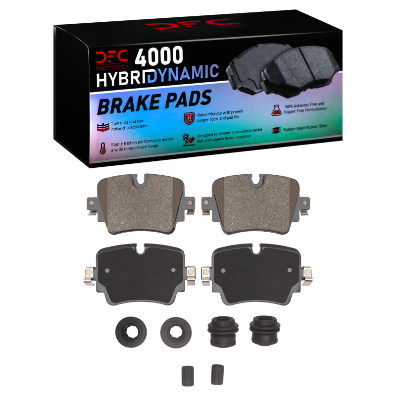DFC 14-21 Jaguar F-Type Rear 4000 HybriDynamic Brake Pads and Hardware Kit