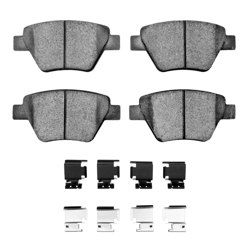 DFC 05-16 Audi A3 Quattro Rear 4000 HybriDynamic Brake Pads and Hardware Kit