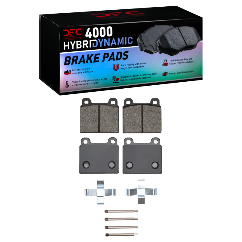 DFC 75-85 Ferrari 308 GTBI Front 4000 HybriDynamic Brake Pads and Hardware Kit