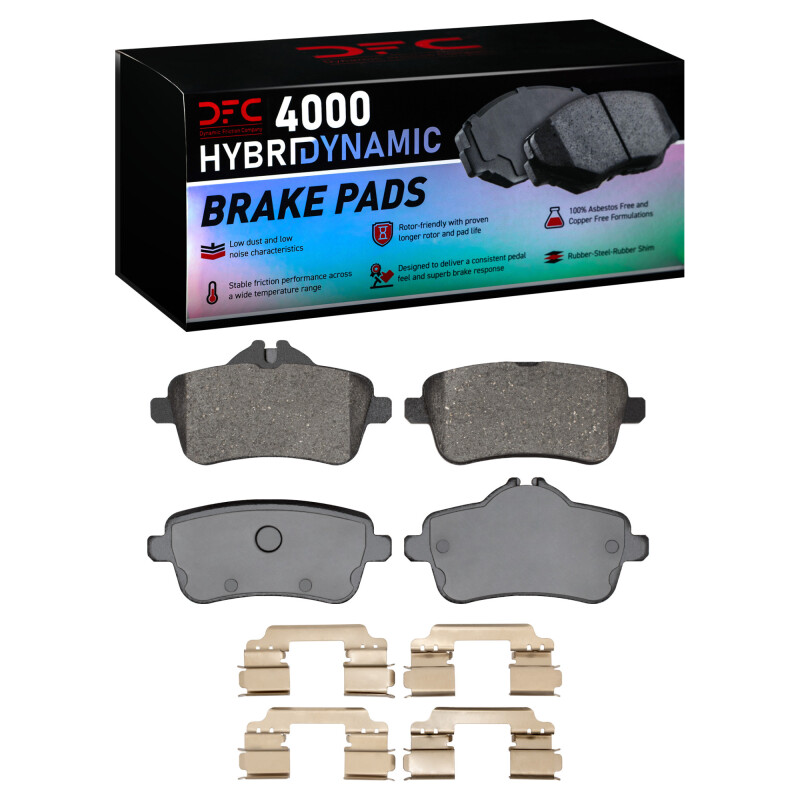 DFC 12-19 Mercedes-Benz GL63 AMG Rear 4000 HybriDynamic Brake Pads and Hardware Kit