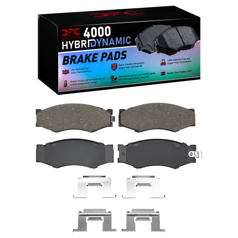 DFC 82-97 Infiniti M30 Front 4000 HybriDynamic Brake Pads and Hardware Kit