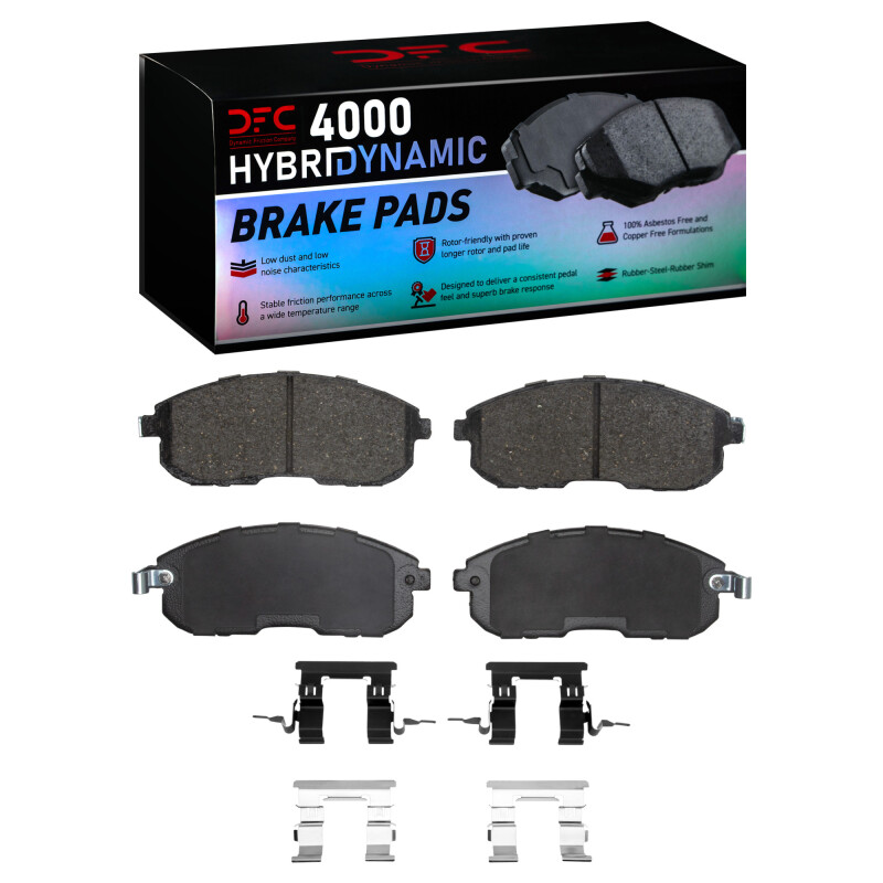 DFC 02-19 Infiniti I35 Front 4000 HybriDynamic Brake Pads and Hardware Kit