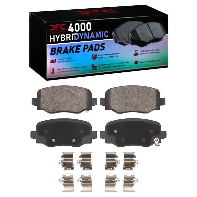 DFC 15-25 Alfa Romeo TONALE Rear 4000 HybriDynamic Brake Pads and Hardware Kit
