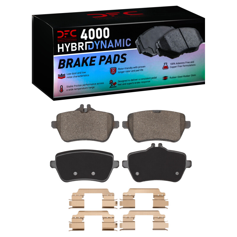 DFC 13-21 Mercedes-Benz SL450 Rear 4000 HybriDynamic Brake Pads and Hardware Kit