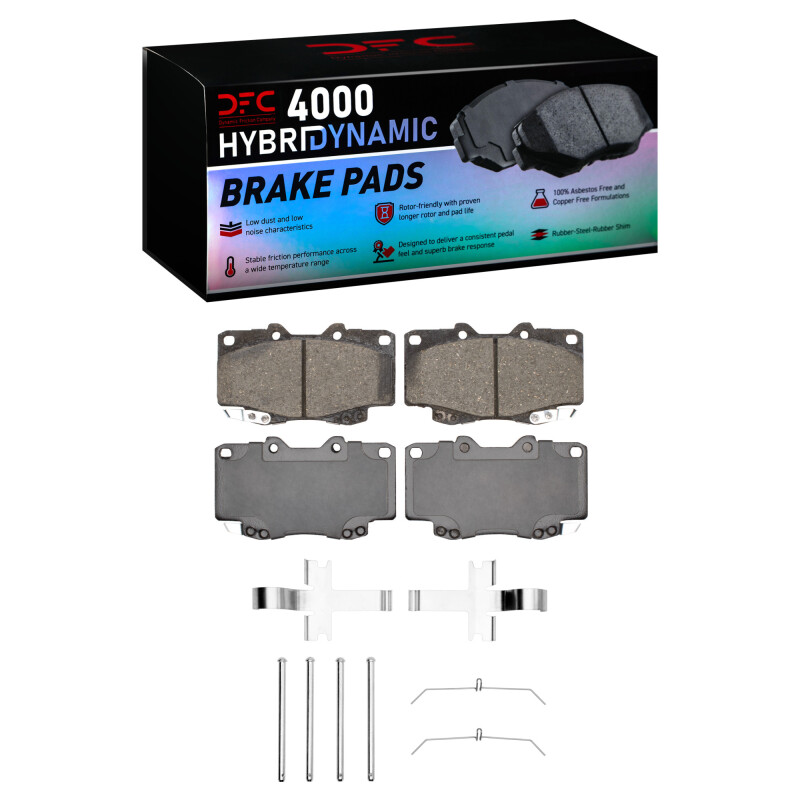 DFC 95-04 Toyota Tacoma Front 4000 HybriDynamic Brake Pads and Hardware Kit