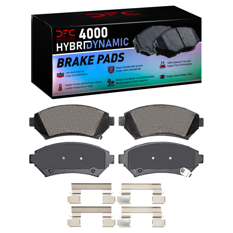 DFC 97-05 Buick Park Avenue Front 4000 HybriDynamic Brake Pads and Hardware Kit