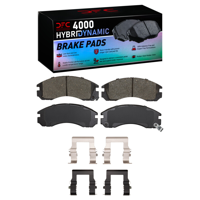 DFC 90-22 Dodge Stealth Front 4000 HybriDynamic Brake Pads and Hardware Kit