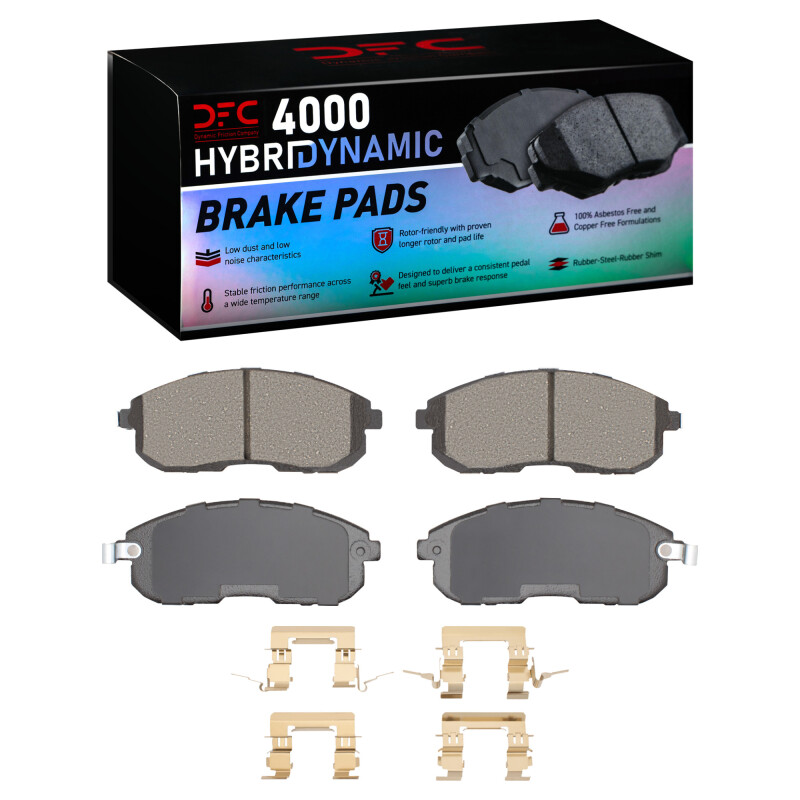 DFC 99-19 Infiniti I30 Front 4000 HybriDynamic Brake Pads and Hardware Kit