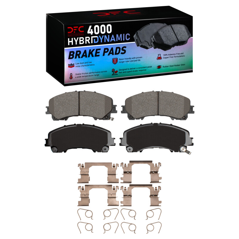 DFC 19-24 Infiniti QX55 Front 4000 HybriDynamic Brake Pads and Hardware Kit