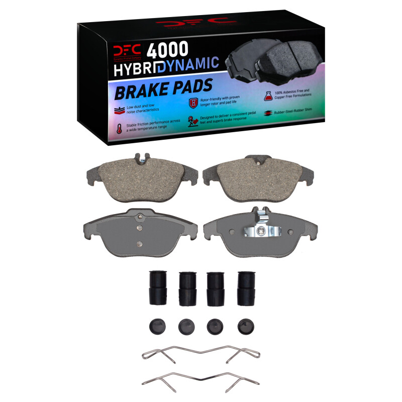 DFC 08-17 Mercedes-Benz C350 Rear 4000 HybriDynamic Brake Pads and Hardware Kit