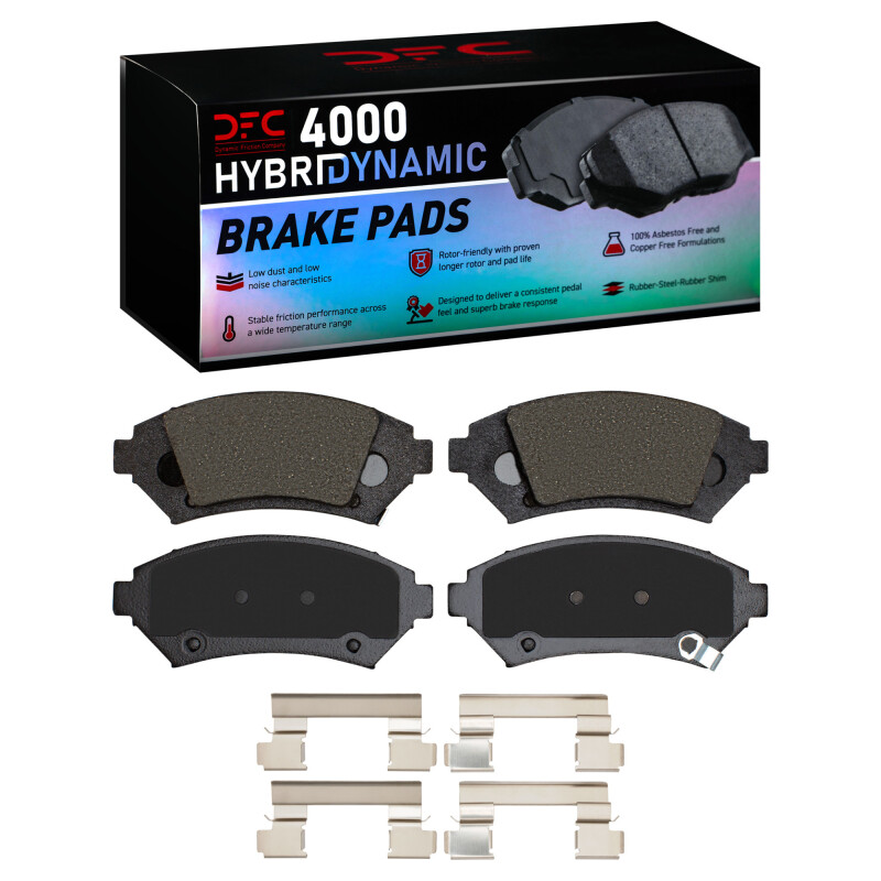 DFC 05-05 Buick LeSabre Front 4000 HybriDynamic Brake Pads and Hardware Kit