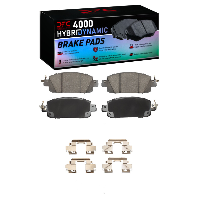DFC 20-25 Nissan Kicks Front 4000 HybriDynamic Brake Pads and Hardware Kit