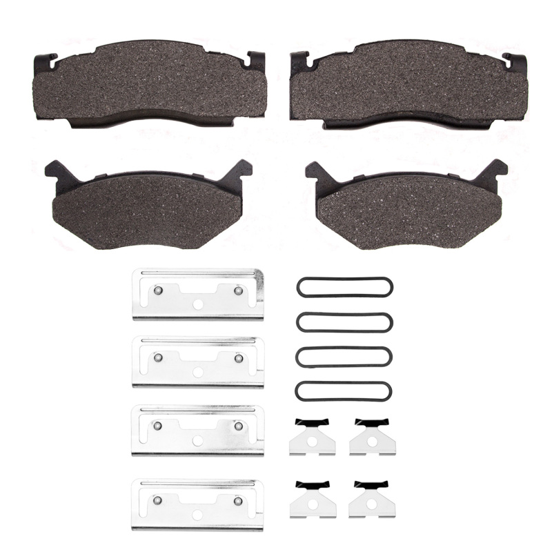 DFC 73-89 Chrysler New Yorker Rear/Front 4000 HybriDynamic Brake Pads and Hardware Kit