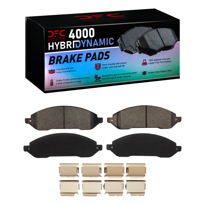 DFC 04-07 Ford Freestar Front 4000 HybriDynamic Brake Pads and Hardware Kit