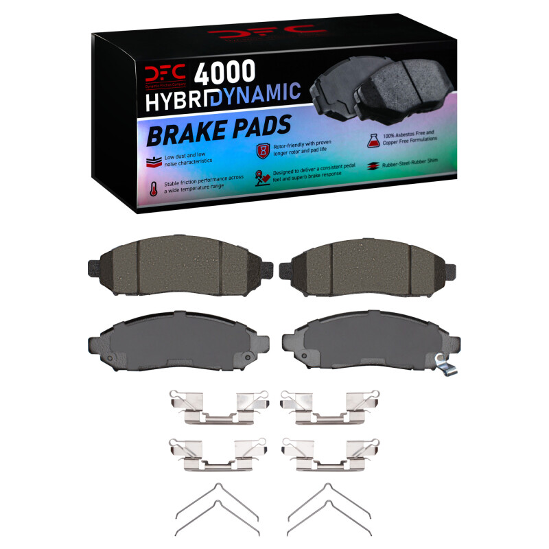 DFC 05-25 Nissan Frontier Front 4000 HybriDynamic Brake Pads and Hardware Kit