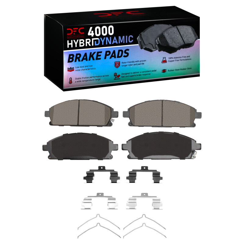 DFC 02-17 Acura MDX Front 4000 HybriDynamic Brake Pads and Hardware Kit