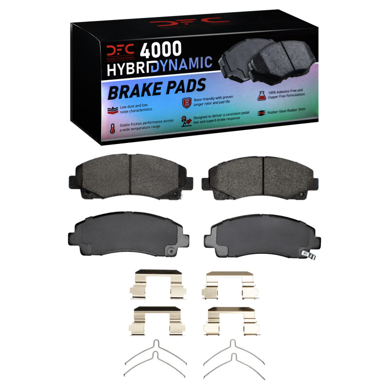 DFC 06-20 Acura TL Front 4000 HybriDynamic Brake Pads and Hardware Kit
