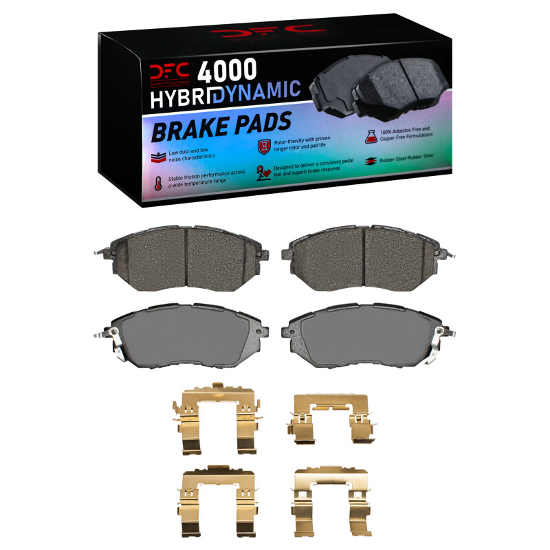 DFC 15-15 Subaru Legacy Front 4000 HybriDynamic Brake Pads and Hardware Kit