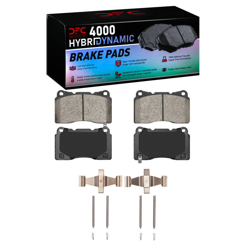 DFC 03-20 Subaru WRX STI Front 4000 HybriDynamic Brake Pads and Hardware Kit