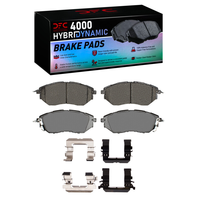 DFC 05-21 Subaru Outback Front 4000 HybriDynamic Brake Pads and Hardware Kit