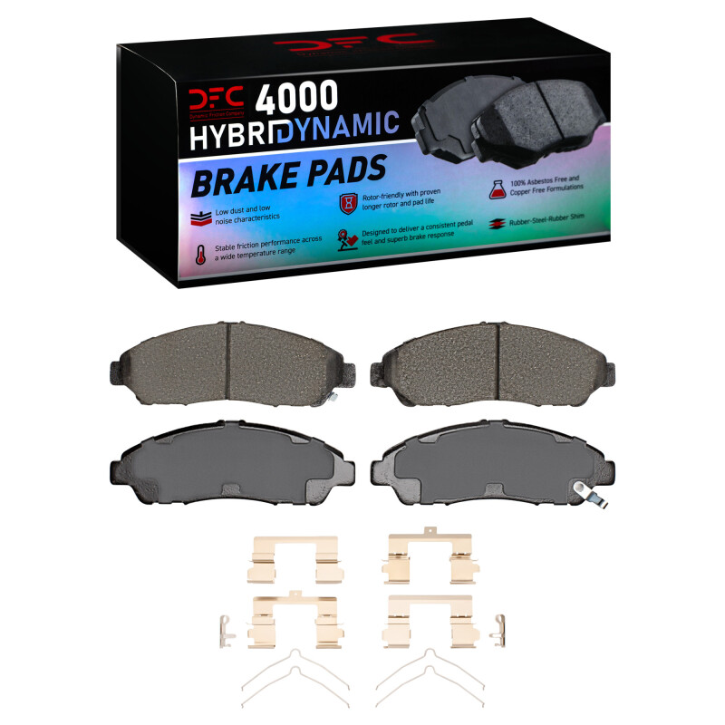 DFC 07-25 Acura RLX Front 4000 HybriDynamic Brake Pads and Hardware Kit