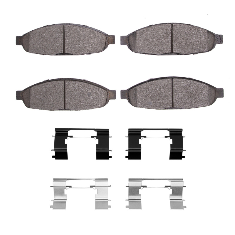 DFC 04-08 Chrysler Pacifica Front 4000 HybriDynamic Brake Pads and Hardware Kit